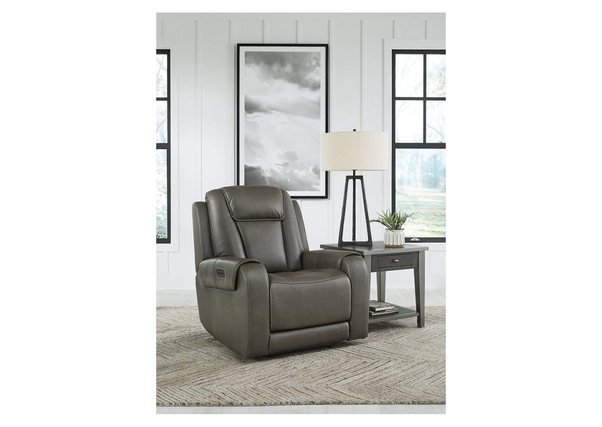 Card Player Power Recliner,Signature Design By Ashley