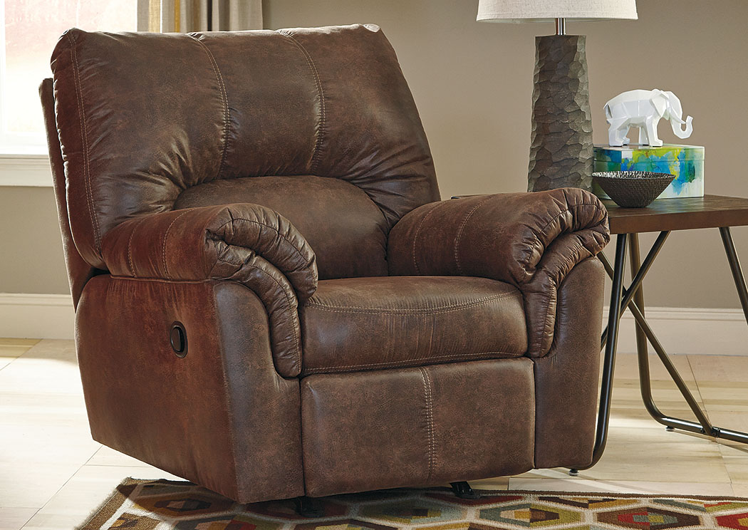 Bladen Coffee Rocker Recliner,ABF Signature Design by Ashley