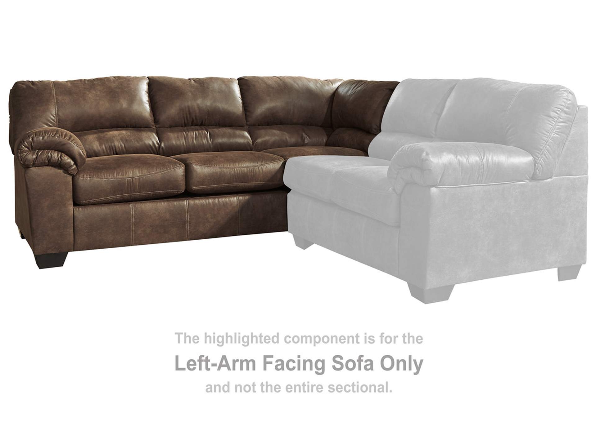 Bladen Left-Arm Facing Sofa