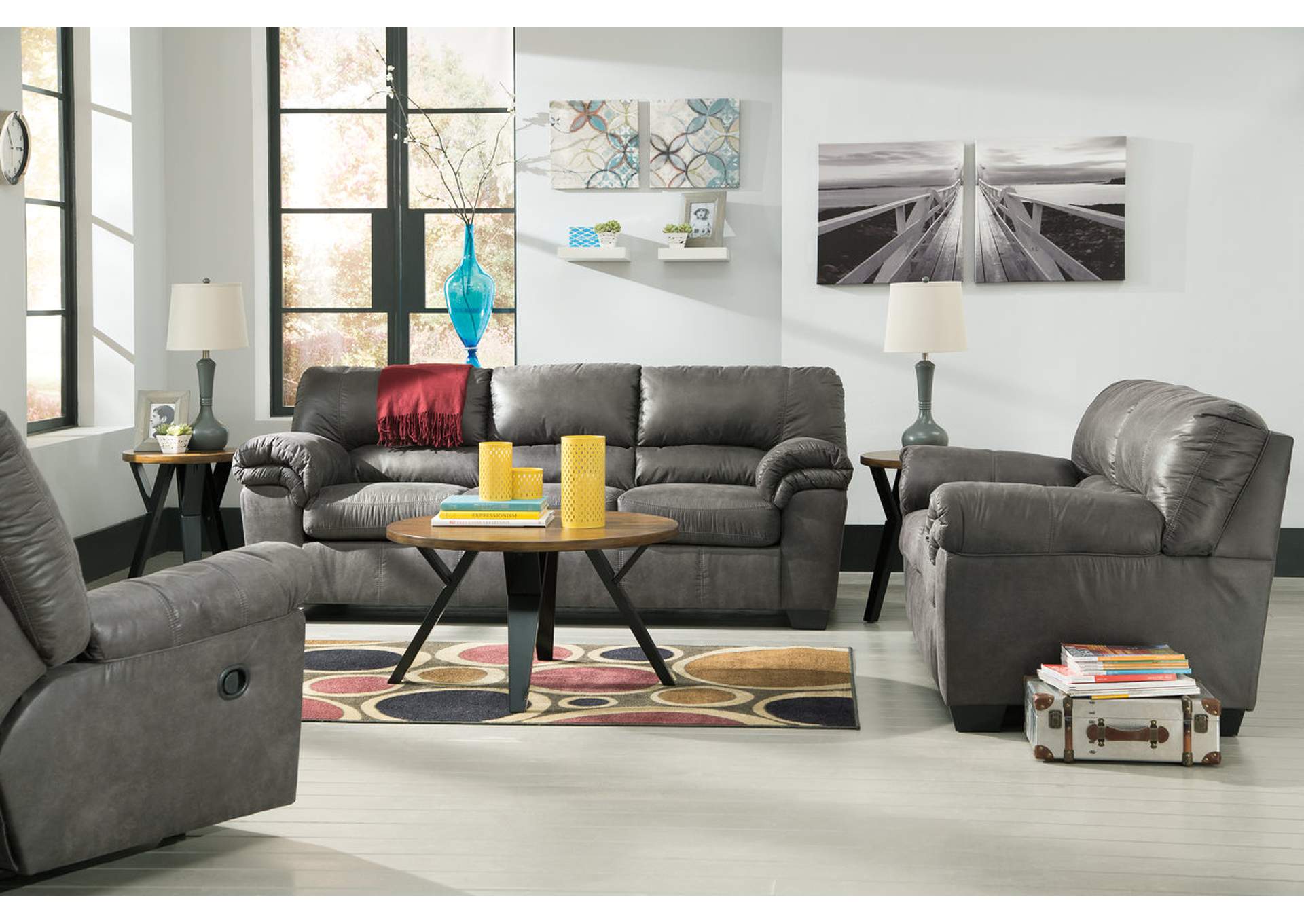 Bladen Sofa, Loveseat and Recliner,Signature Design By Ashley