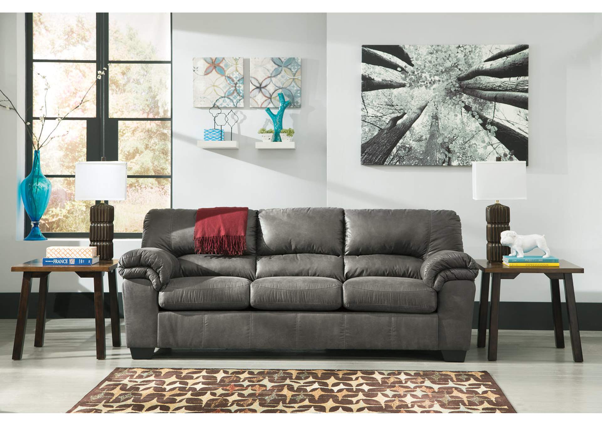 Bladen Sofa, Loveseat, Chair and Ottoman,Signature Design By Ashley