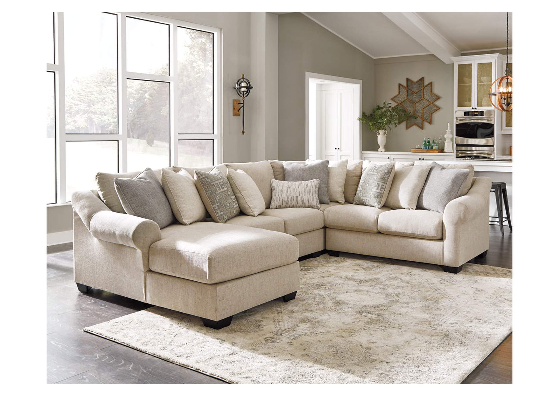 Carnaby 4-Piece Sectional with Chaise,Ashley
