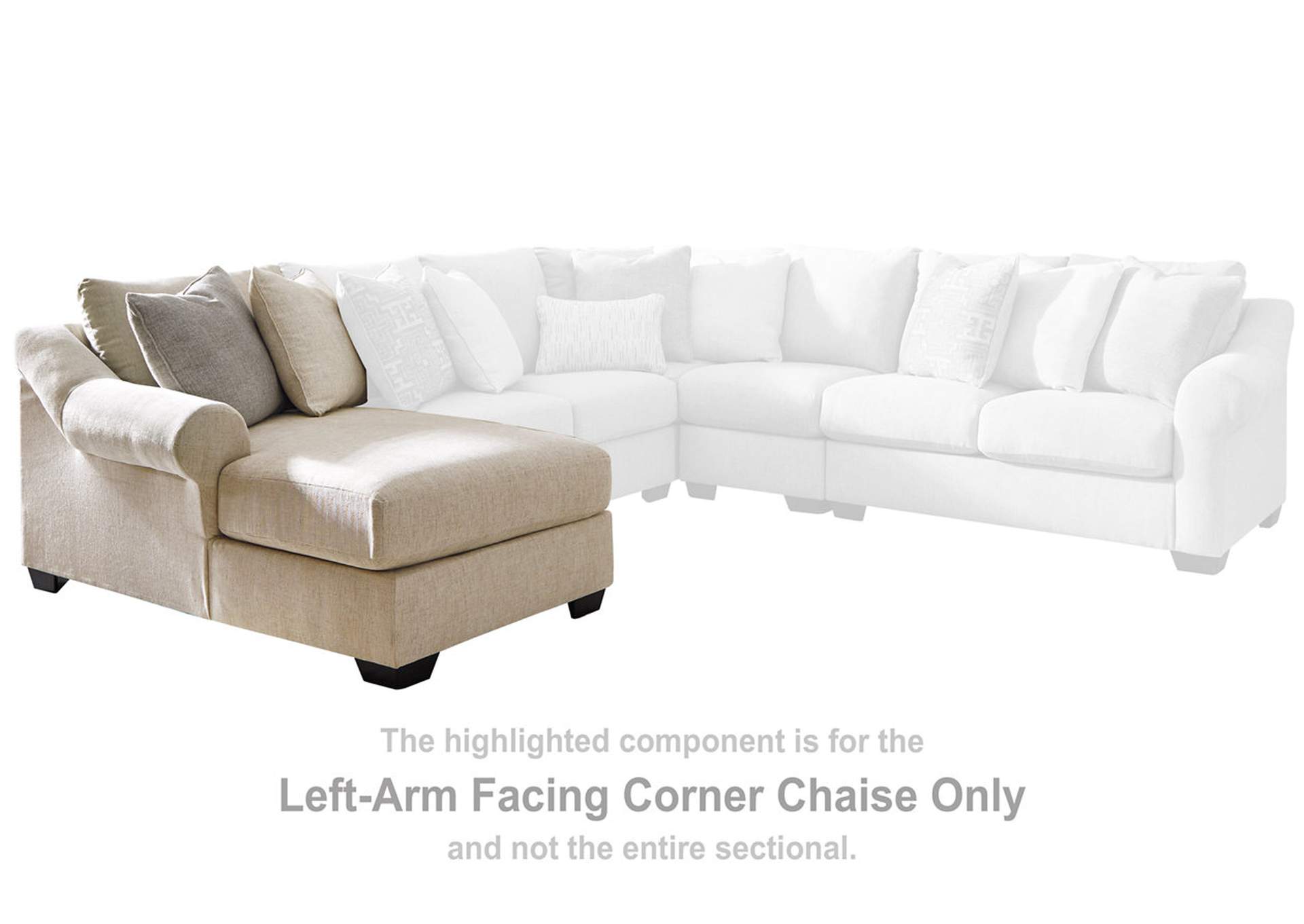Carnaby 4-Piece Sectional with Chaise,Ashley