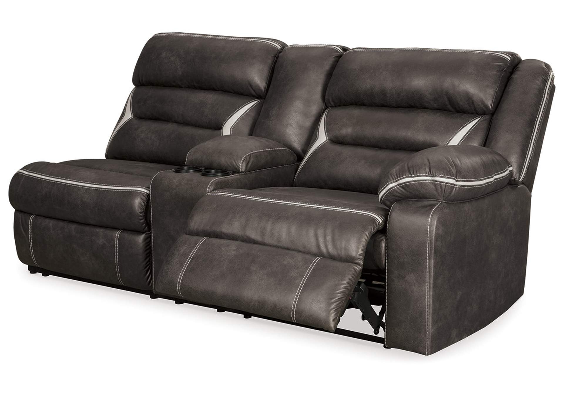 Kincord Right-Arm Facing Power Reclining Sofa with Console,Signature Design By Ashley