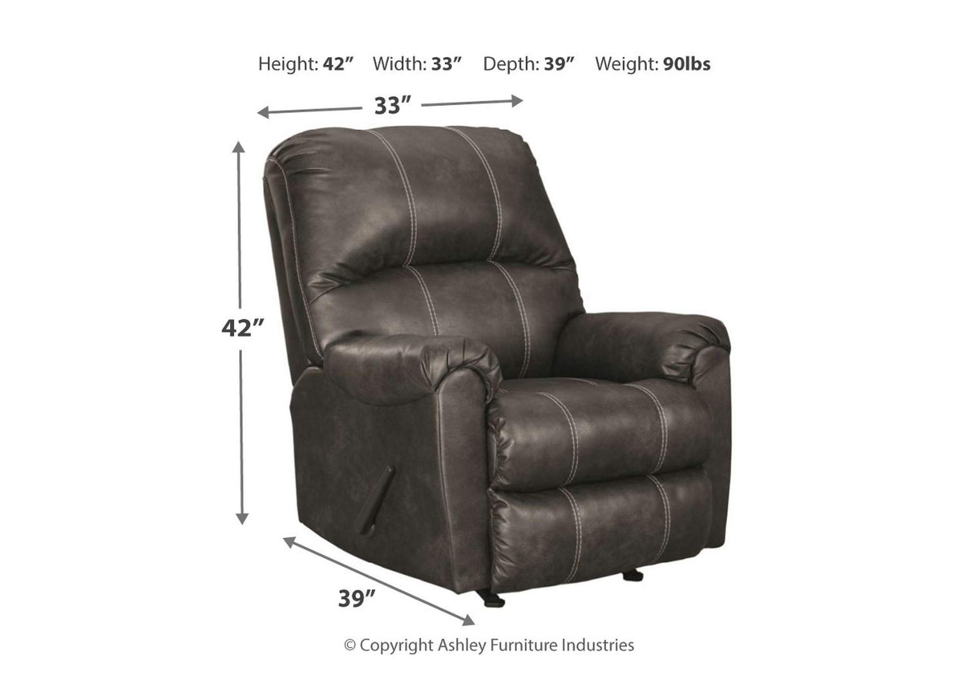 Kincord Recliner,Signature Design By Ashley