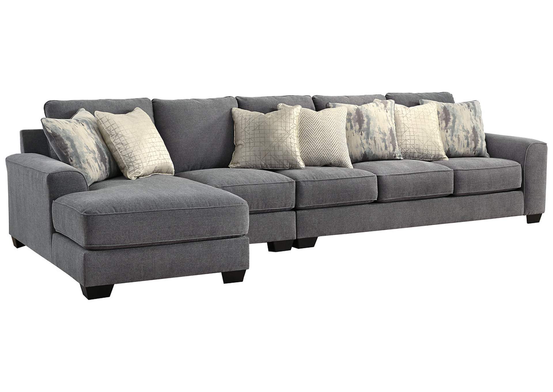 Castano 3-Piece Sectional with Chaise,Ashley