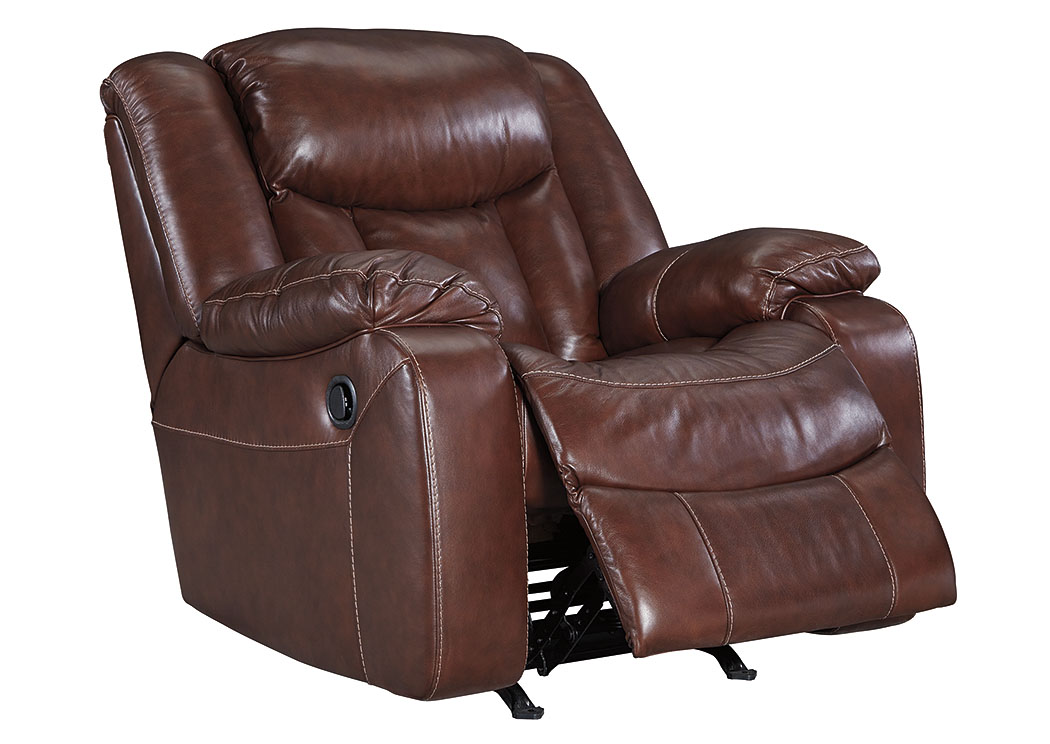 Amaroo Brown Rocker Recliner,ABF Benchcraft