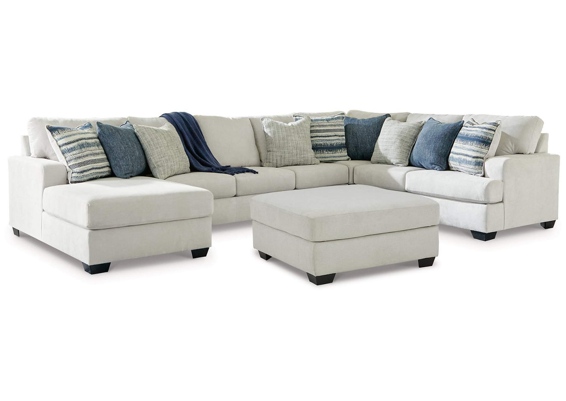 Lowder 4-Piece Sectional with Ottoman,Benchcraft