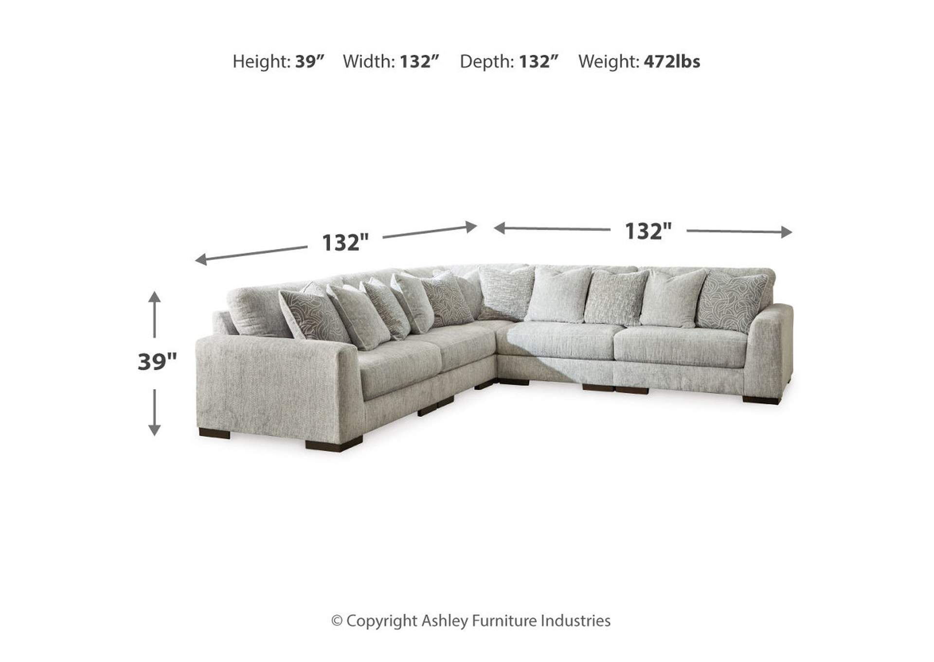 Regent Park 5-Piece Sectional,Signature Design By Ashley