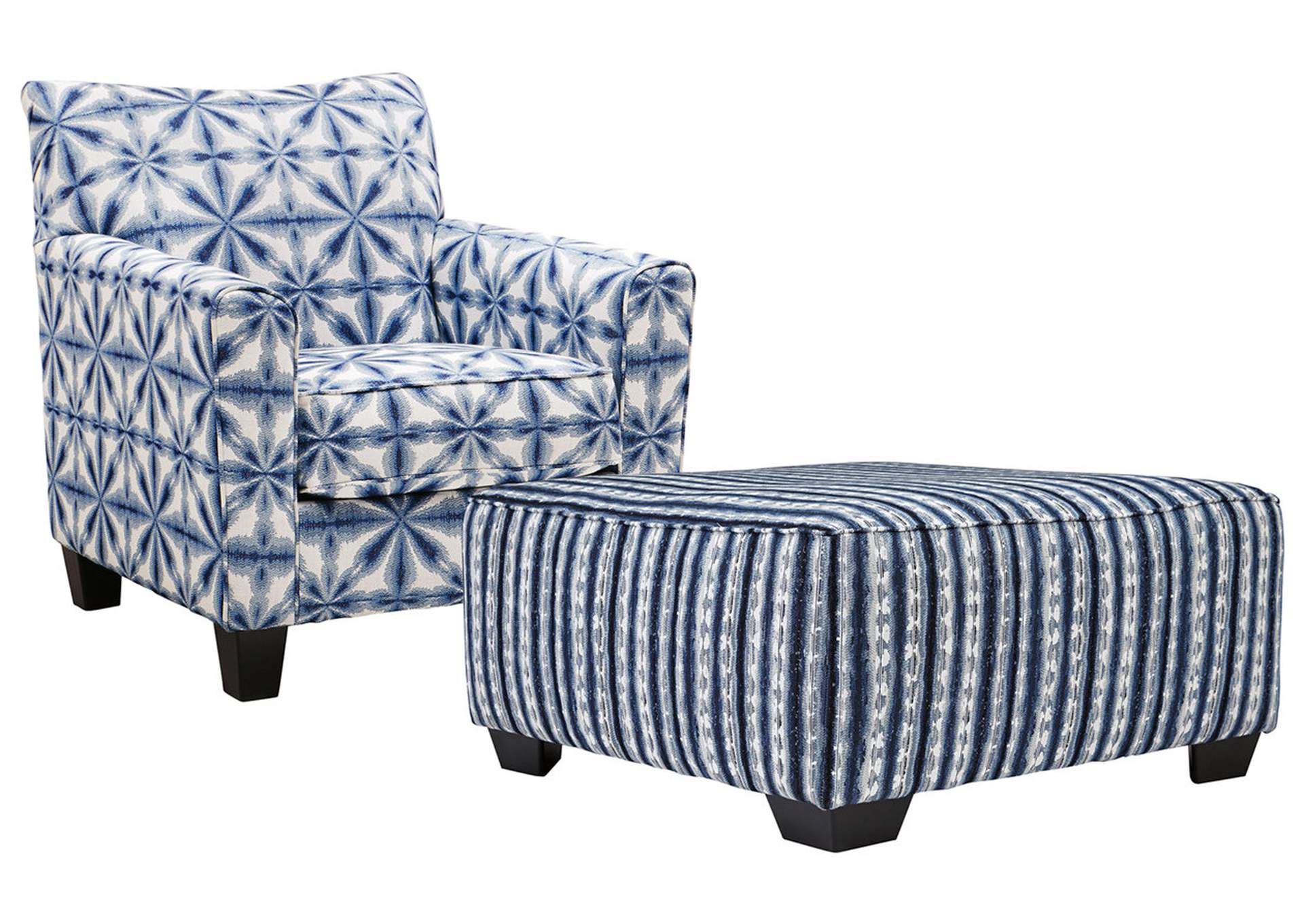 chair with ottoman pattern