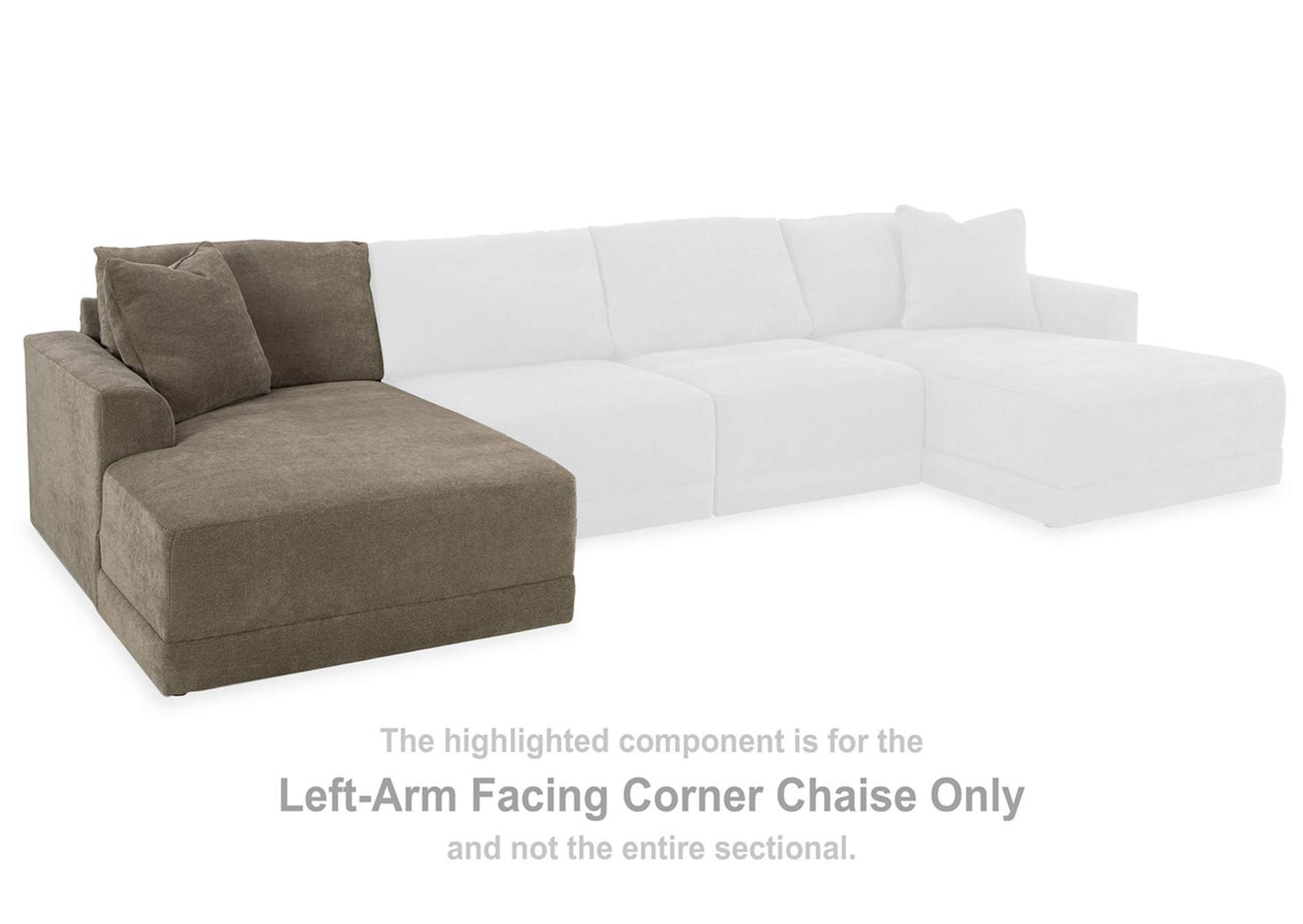 Raeanna 5-Piece Sectional with Chaise,Benchcraft