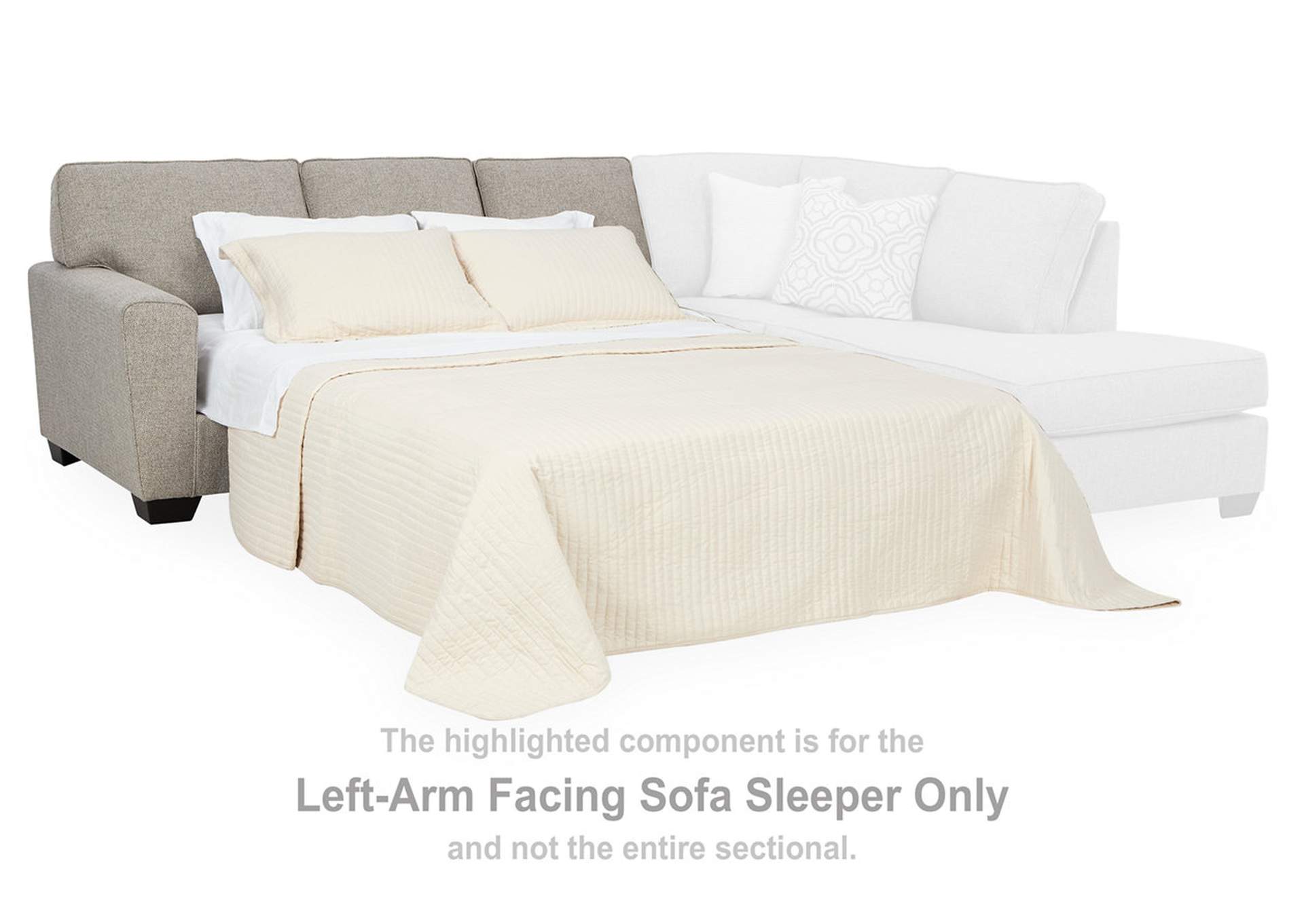Reydell Left-Arm Facing Queen Sofa Sleeper,Signature Design By Ashley
