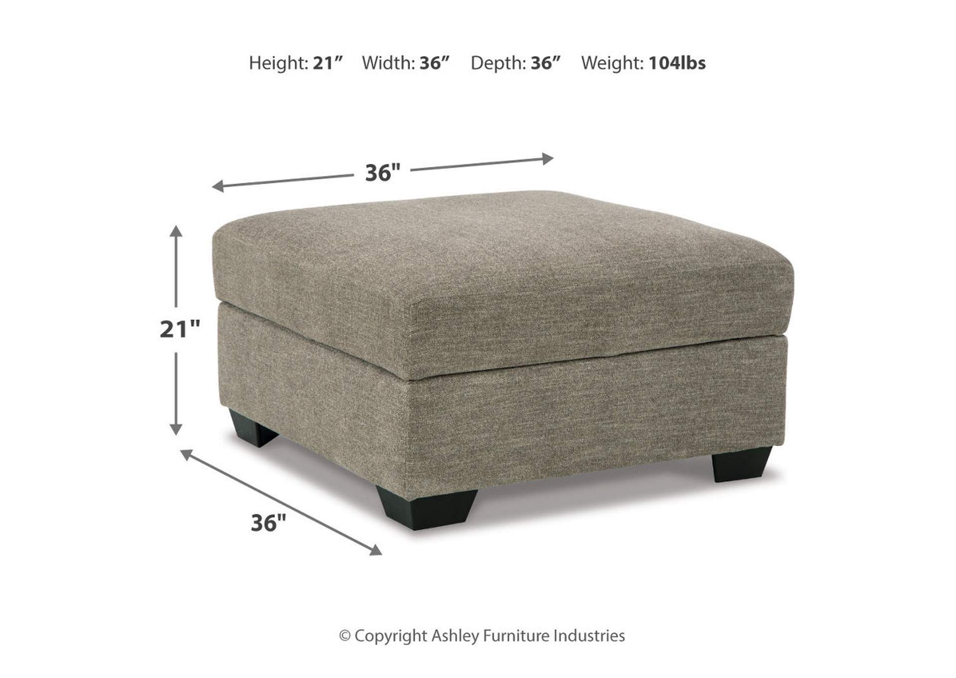 Creswell Ottoman With Storage,Signature Design By Ashley