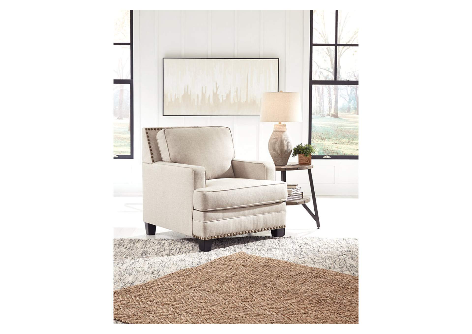 Claredon Sofa, Loveseat, Chair and Ottoman,Benchcraft