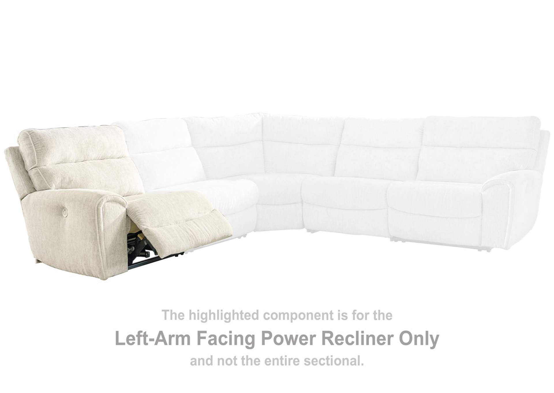 Critic's Corner 6Piece Power Reclining Sectional Bewley's Furniture