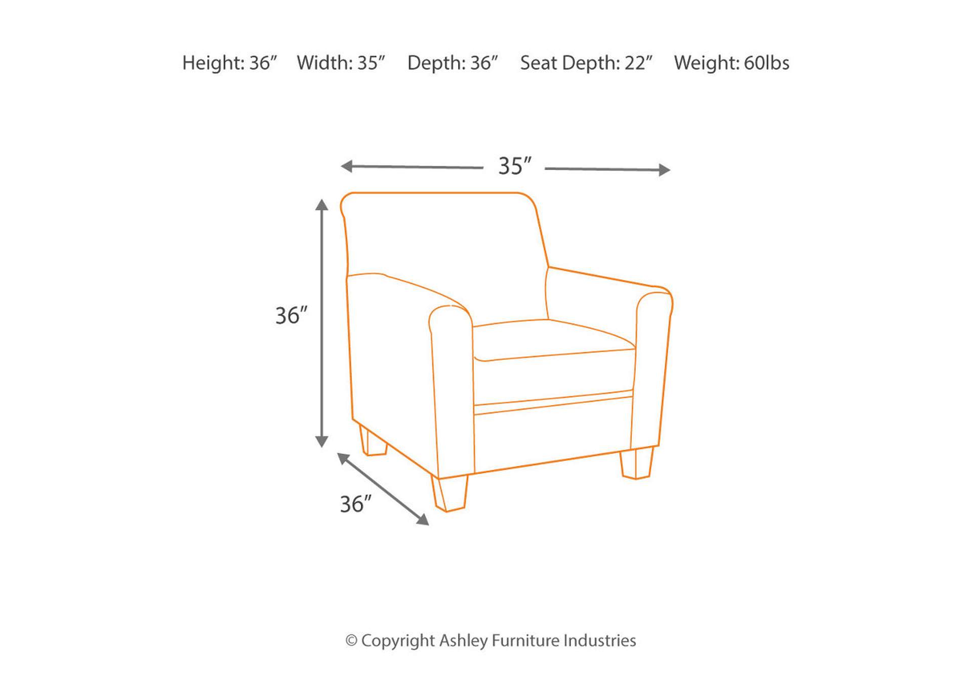 Alenya Chair,Signature Design By Ashley