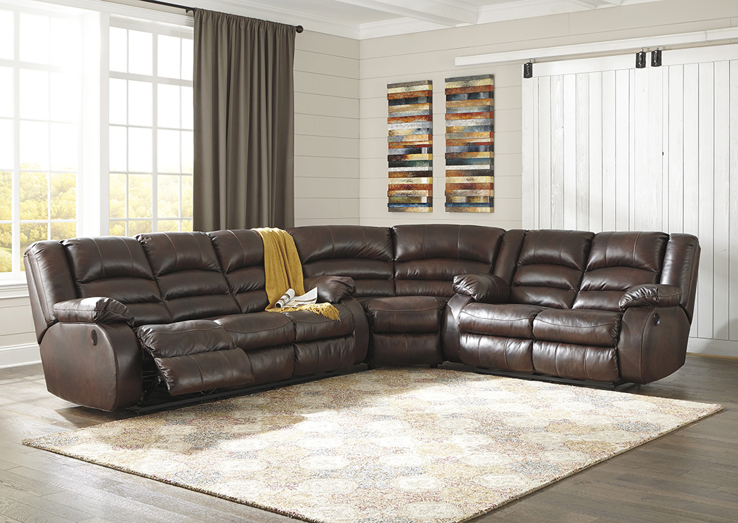 Levelland Cafe Power Reclining Sectional,ABF Signature Design by Ashley