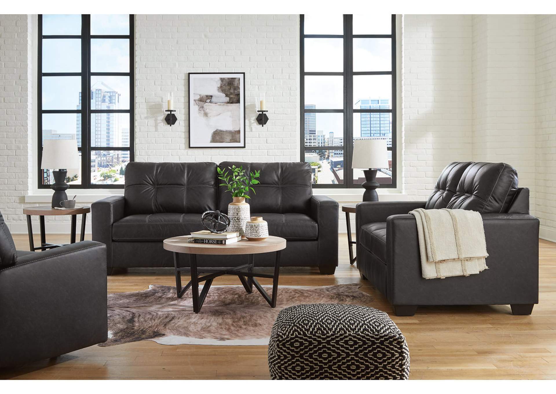 Barlin Mills Sofa, Loveseat and Recliner,Benchcraft