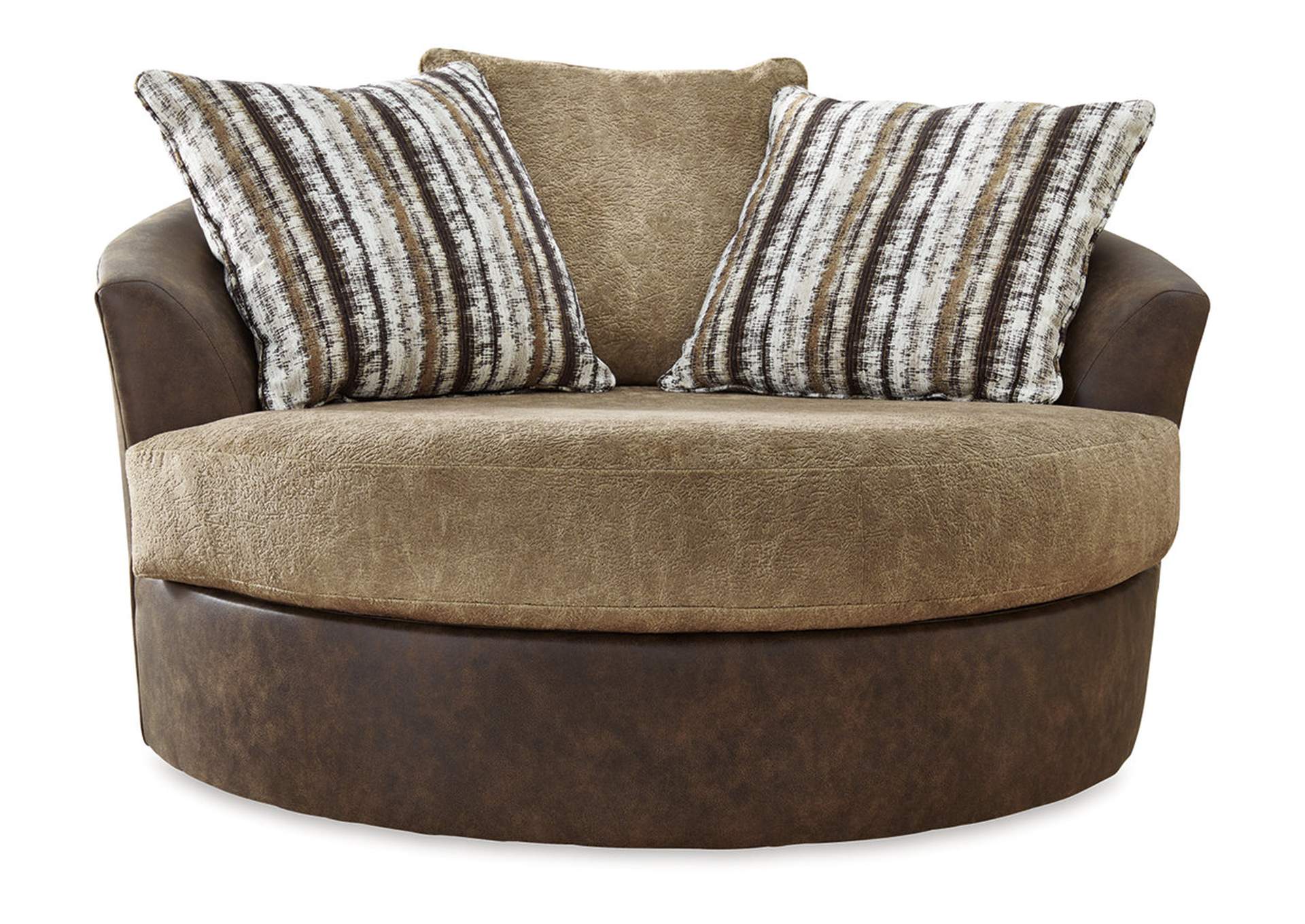 Alesbury Sofa, Oversized Chair, Swivel Chair and Ottoman,Signature Design By Ashley