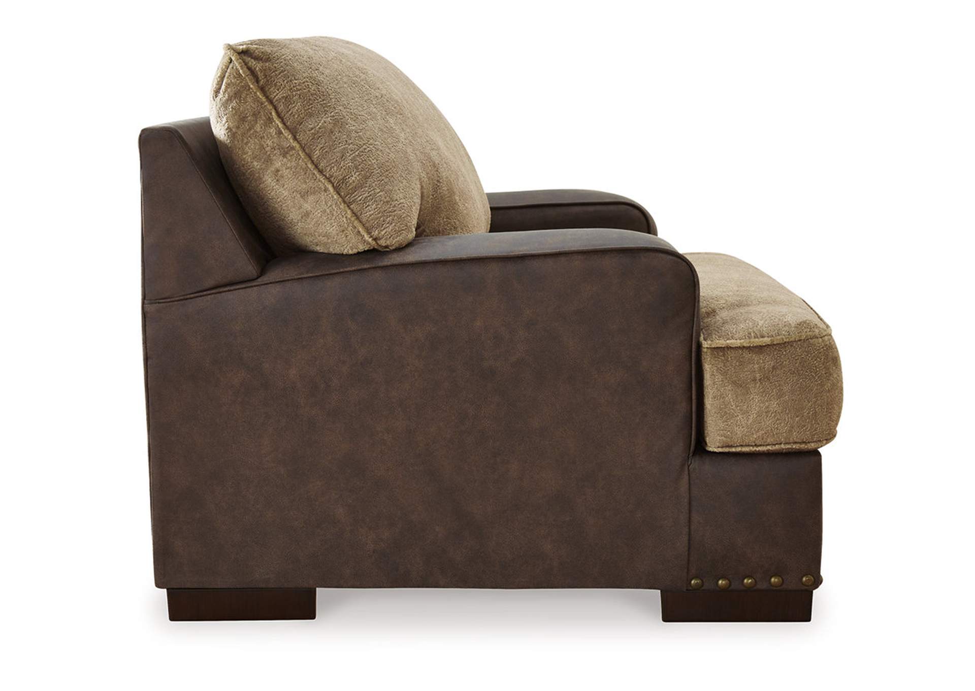 Alesbury Oversized Chair and Ottoman,Signature Design By Ashley