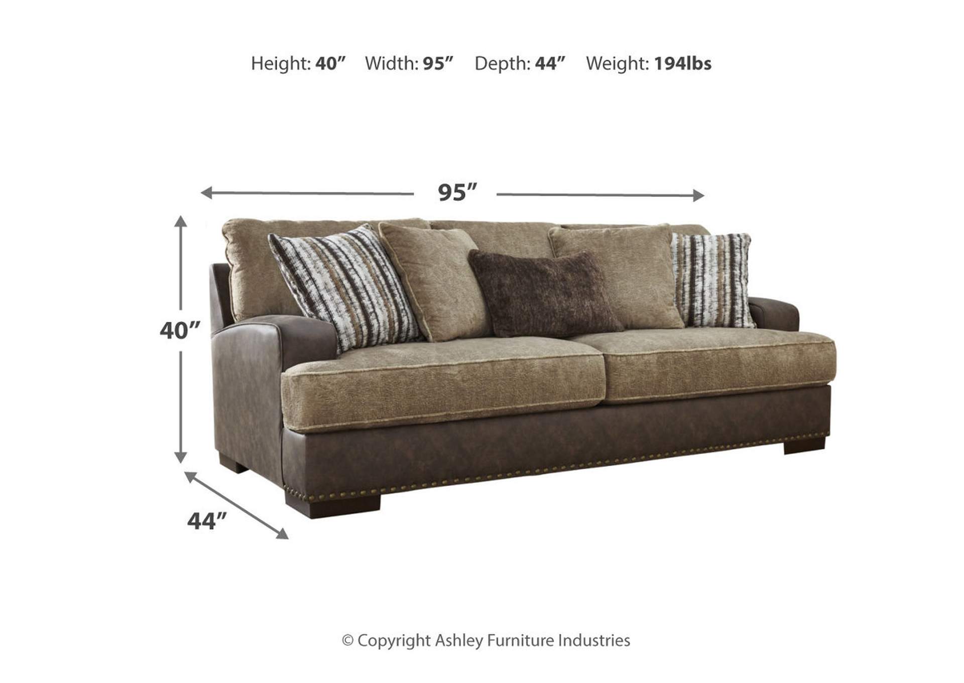 Alesbury Sofa and Loveseat,Signature Design By Ashley
