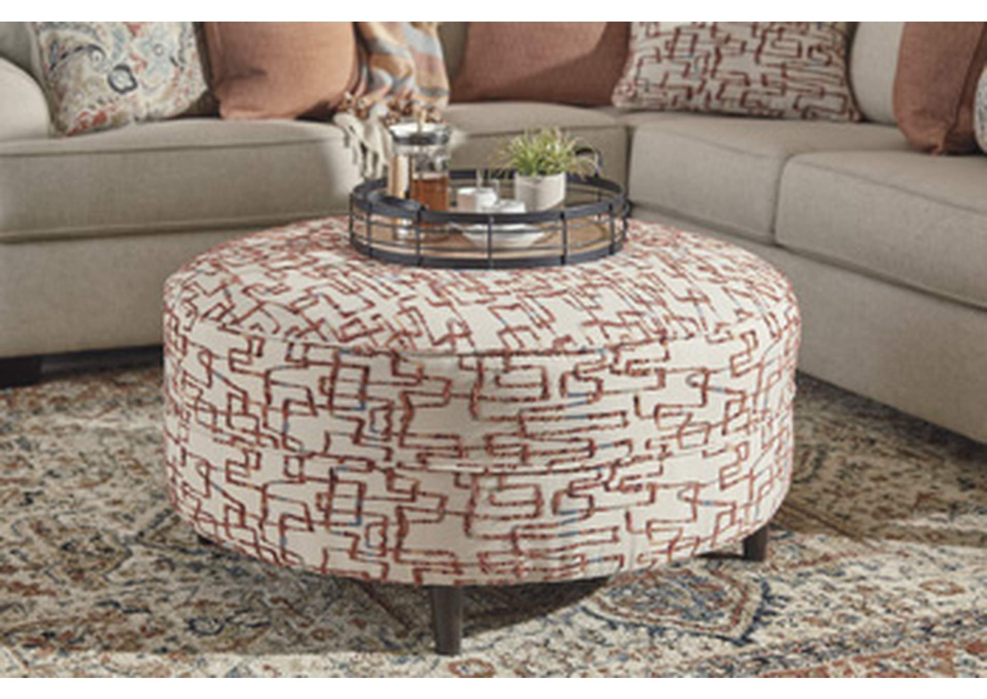 Amici Oversized Accent Ottoman,Signature Design By Ashley