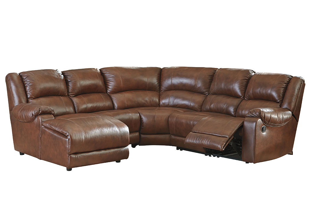 Billwedge Canyon Left Facing Reclining Corner Chaise Sectional,ABF Signature Design by Ashley