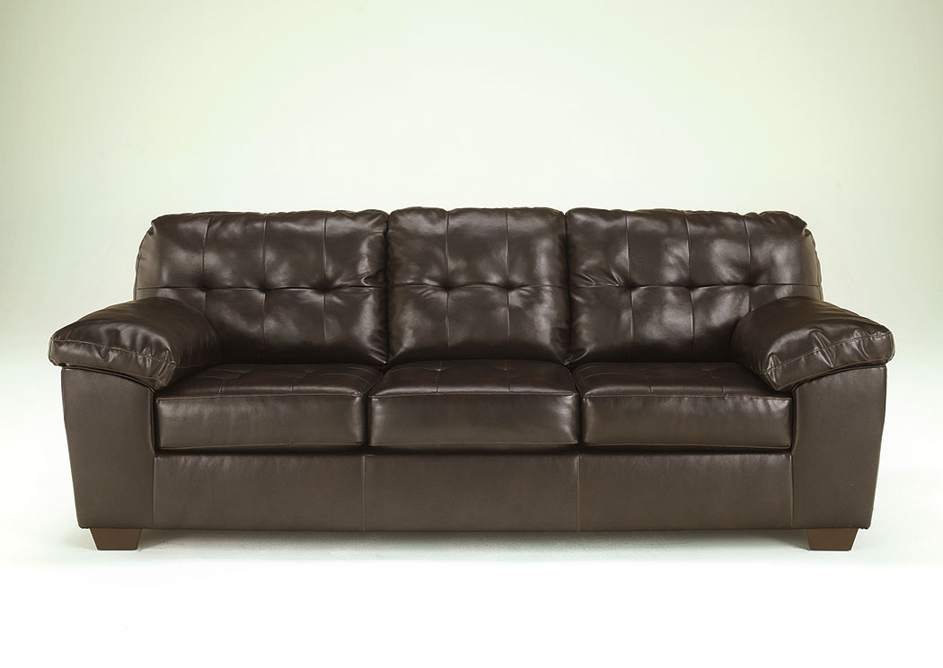 Alliston DuraBlend Chocolate Sofa,ABF Signature Design by Ashley