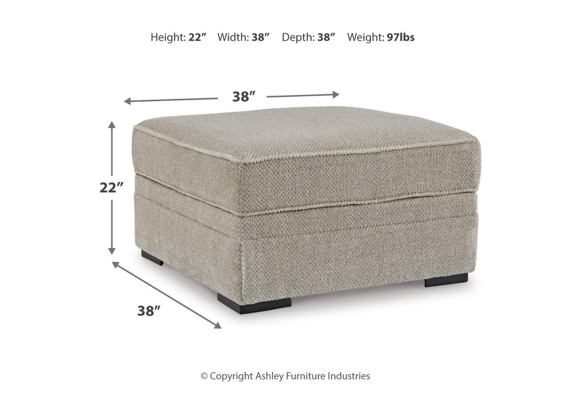 Calnita Ottoman With Storage,Benchcraft