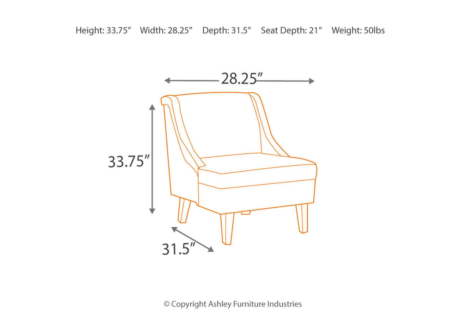 Calion Accent Chair,Ashley