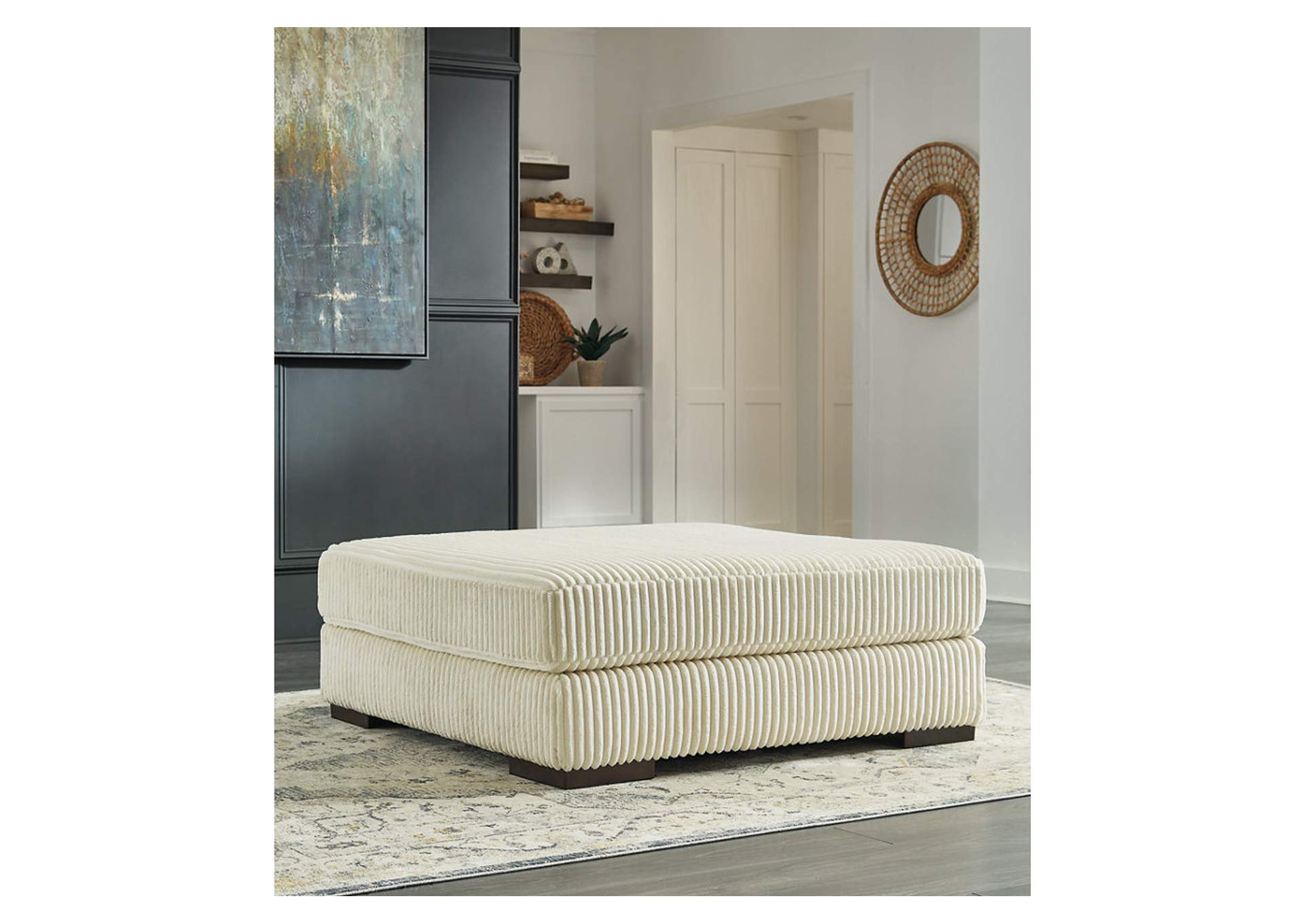 Lindyn Oversized Accent Ottoman,Signature Design By Ashley