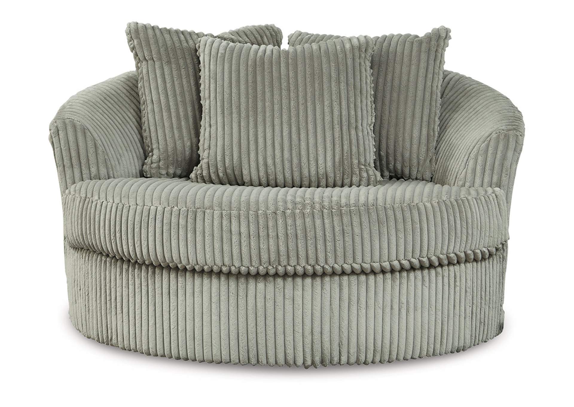 Lindyn Oversized Swivel Accent Chair,Signature Design By Ashley