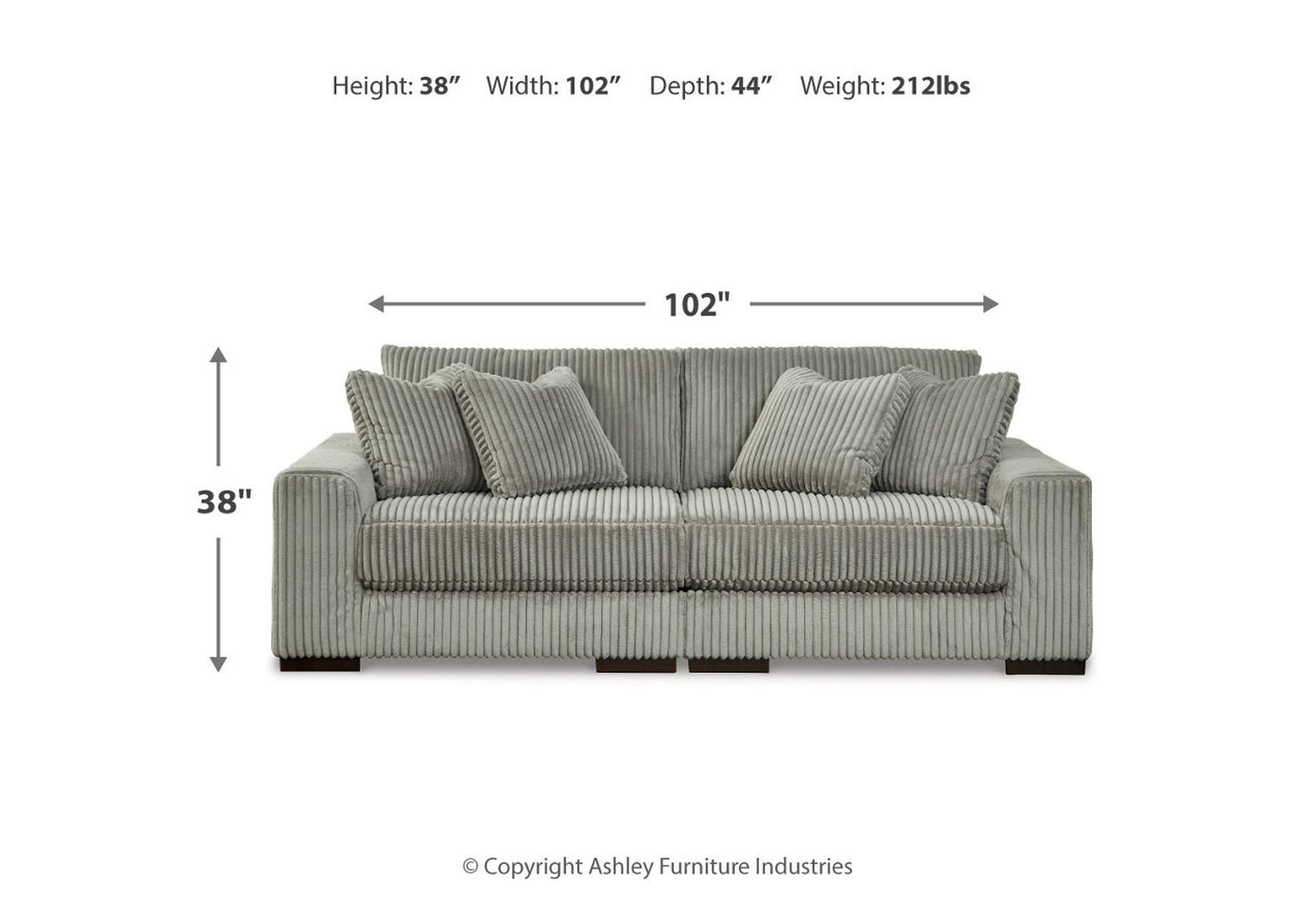 Lindyn 2-Piece Sectional Sofa,Signature Design By Ashley