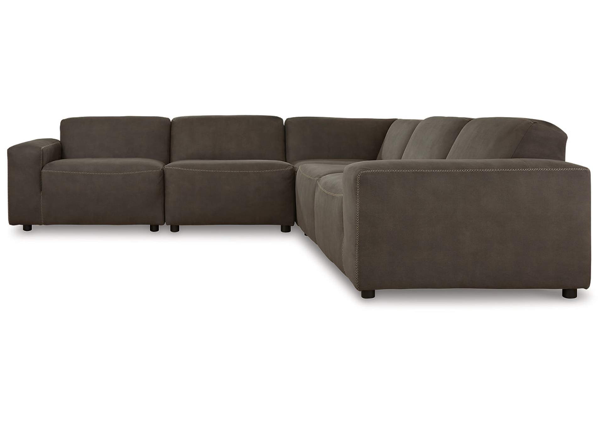 Allena 5-Piece Sectional with Ottoman,Signature Design By Ashley