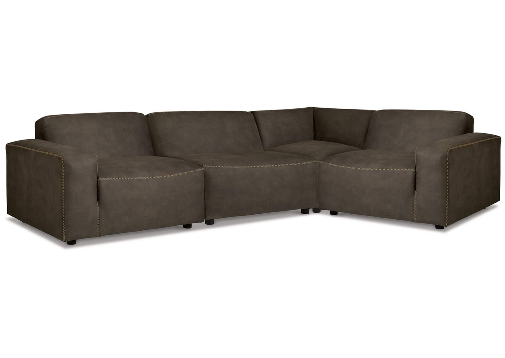 Allena 4-Piece Sectional with Ottoman,Signature Design By Ashley