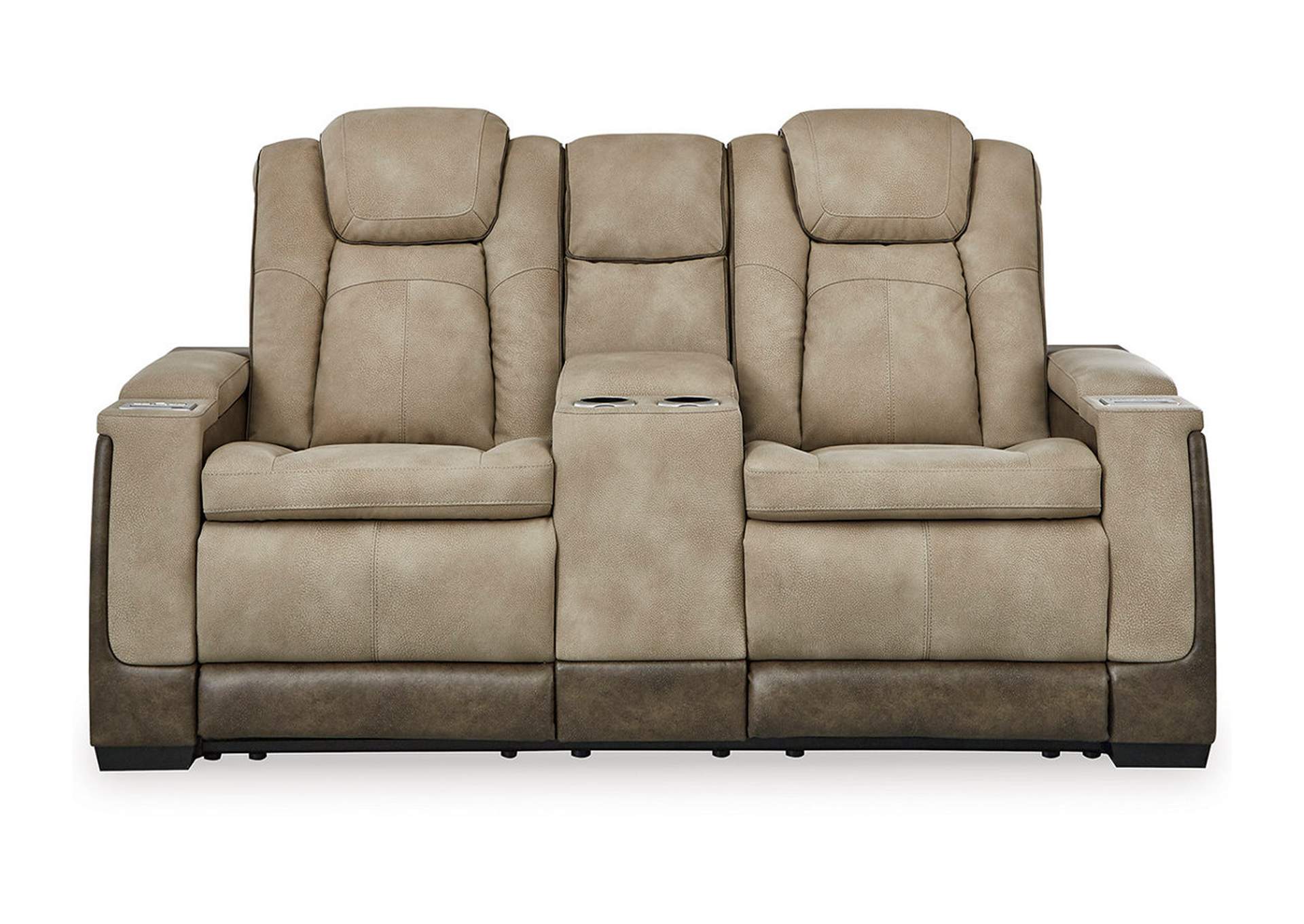 Next-Gen DuraPella Power Reclining Loveseat with Console,Signature Design By Ashley