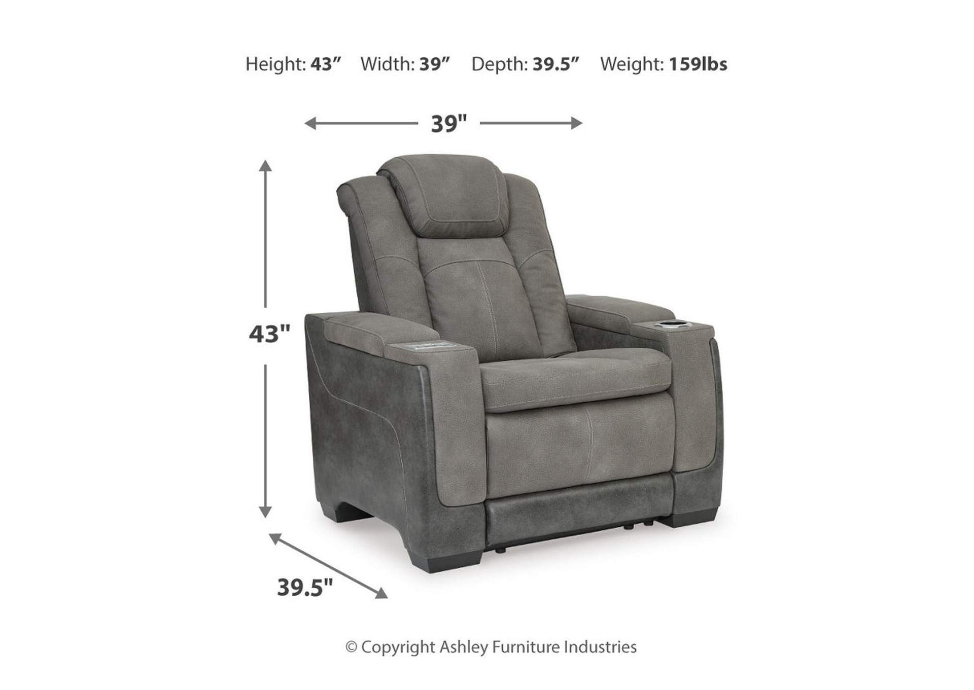 Next-Gen DuraPella Power Reclining Sofa, Loveseat and Recliner,Signature Design By Ashley