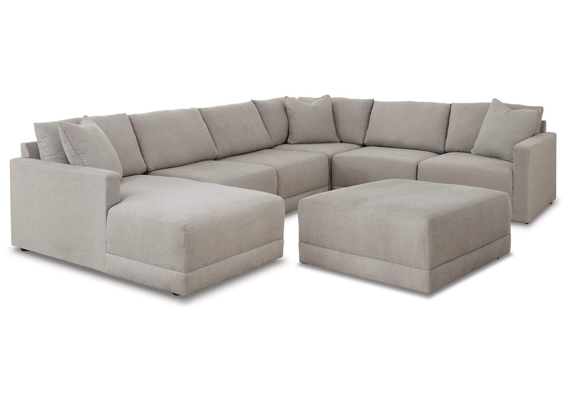 Katany 6-Piece Sectional with Ottoman,Benchcraft