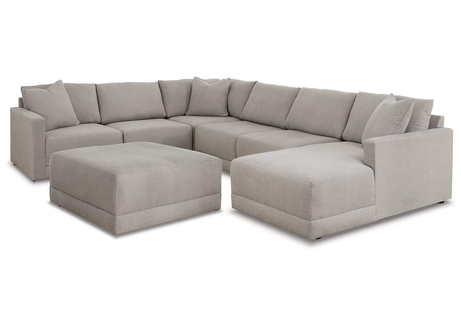 Katany 6-Piece Sectional with Ottoman,Benchcraft