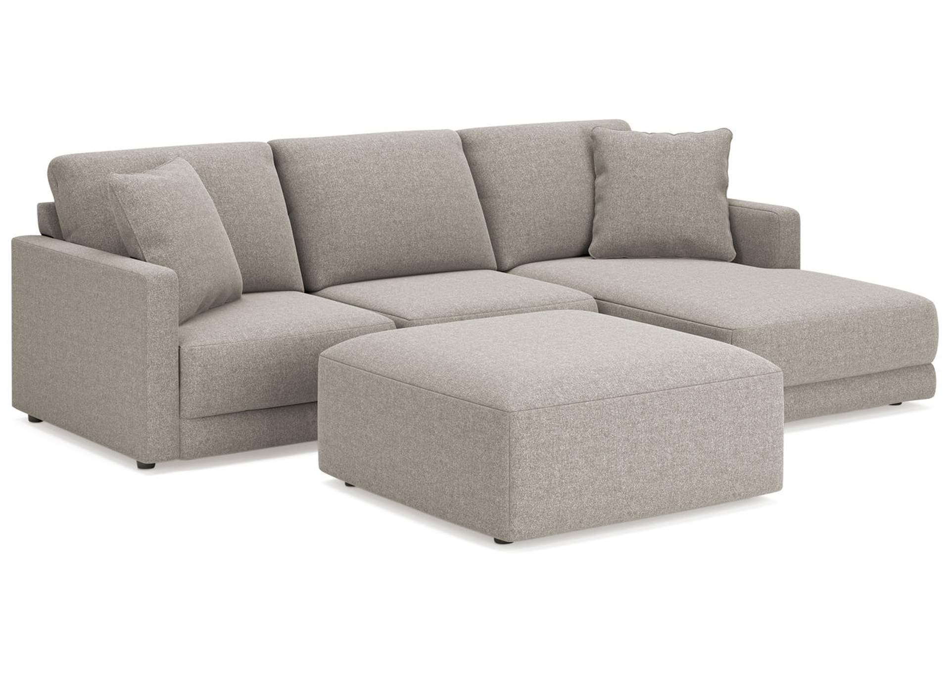 Katany 3-Piece Sectional with Ottoman,Benchcraft