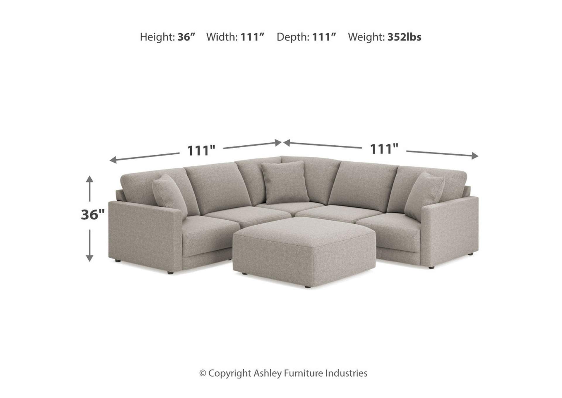 Katany 5-Piece Sectional,Benchcraft