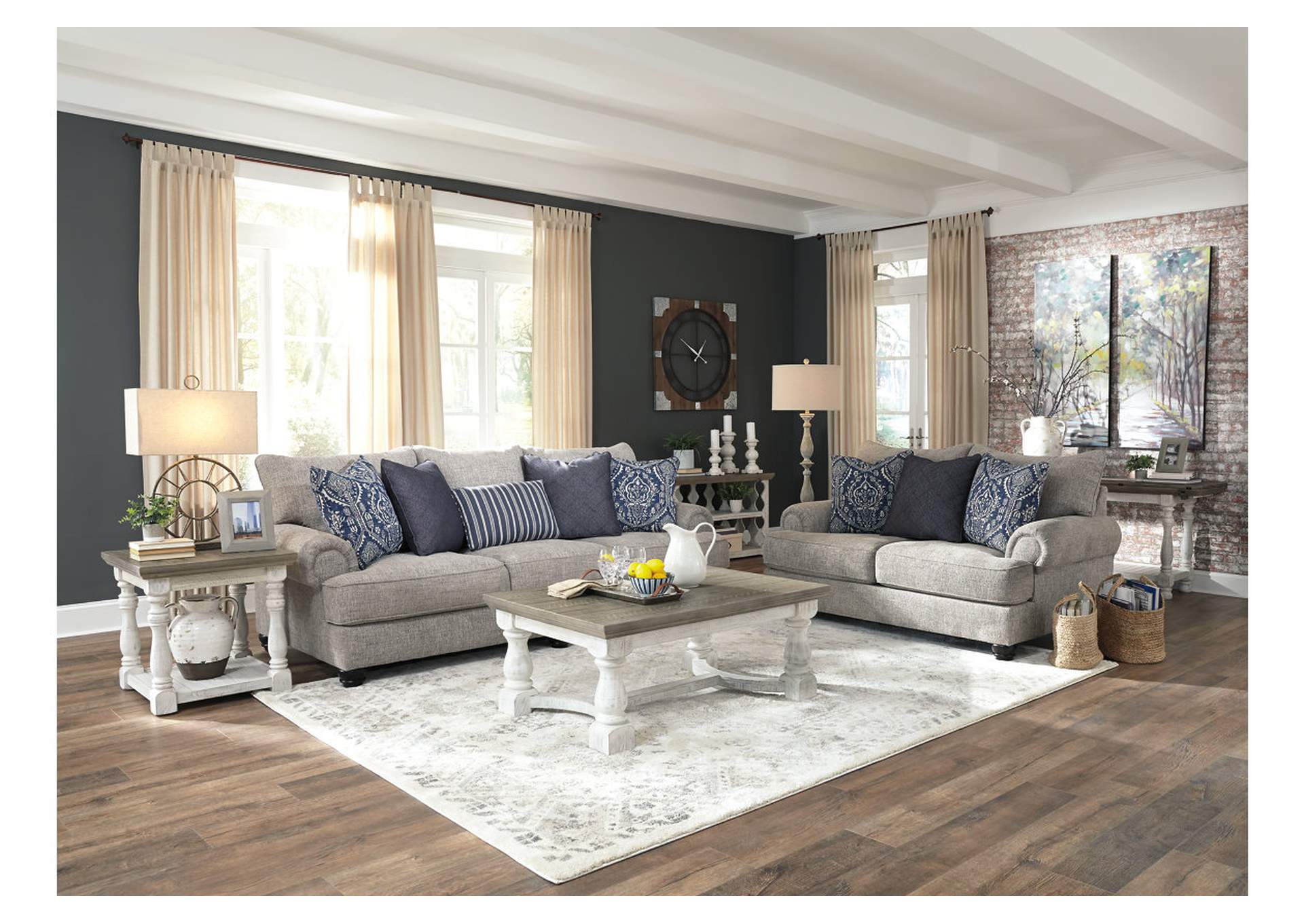 Havalance Coffee Table with 2 End Tables Ivan Smith Furniture