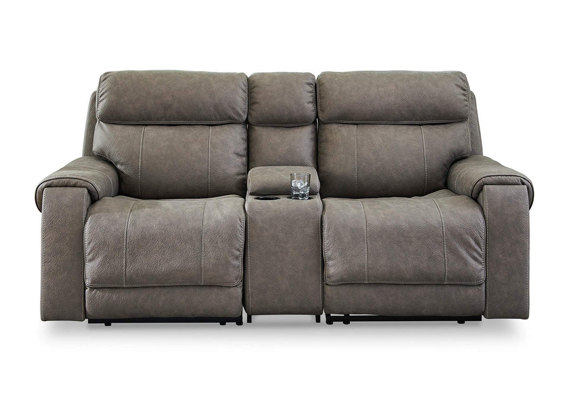 Starbot 3-Piece Power Reclining Sectional Loveseat with Console,Signature Design By Ashley