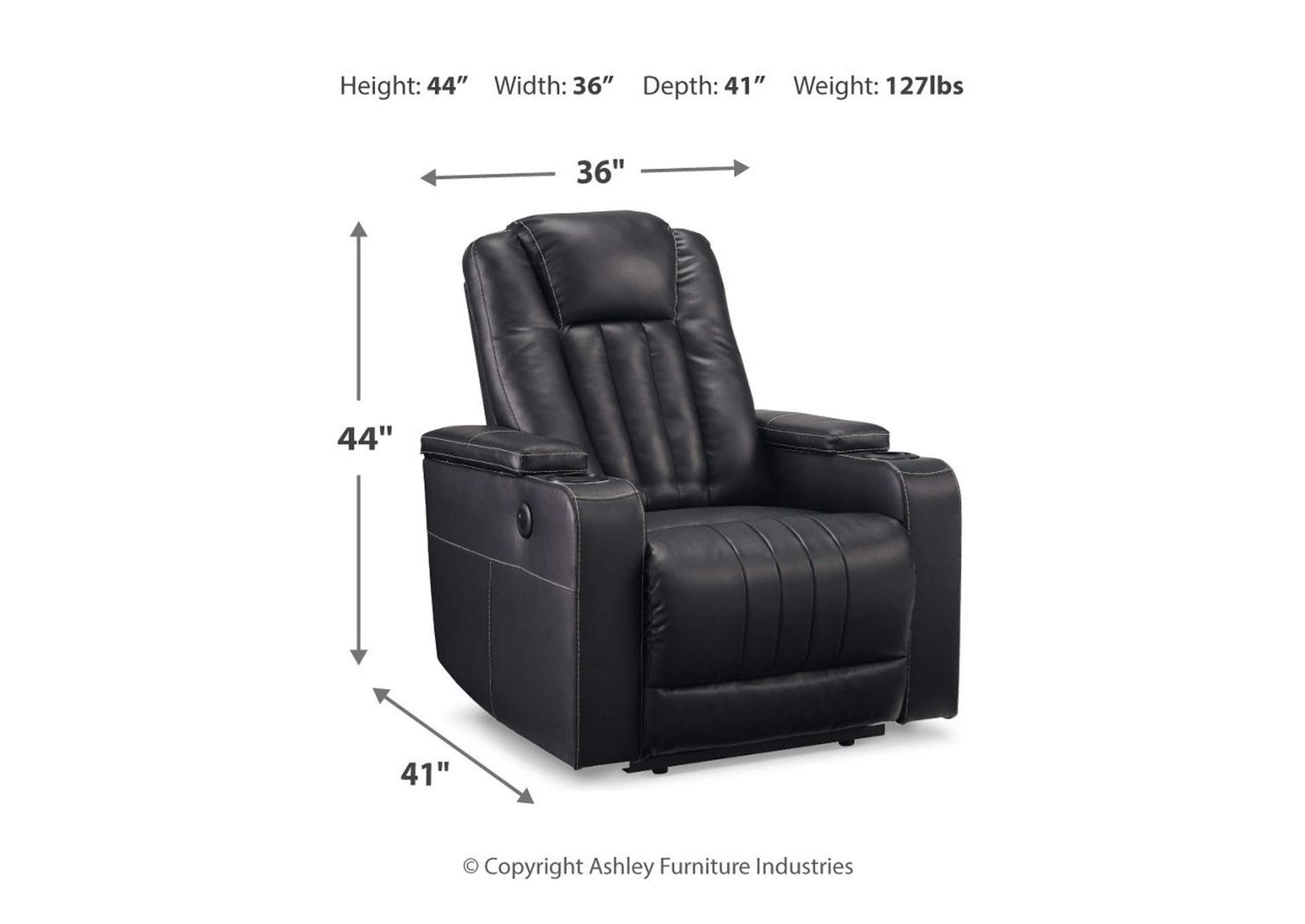 Center Point Recliner,Signature Design By Ashley