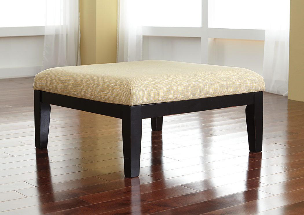 Chamberly Alloy Oversized Accent Ottoman,ABF Signature Design by Ashley