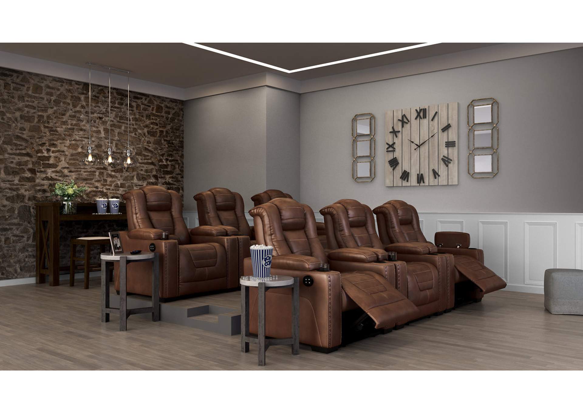 Owner's Box 3-Piece Home Theater Seating,Signature Design By Ashley