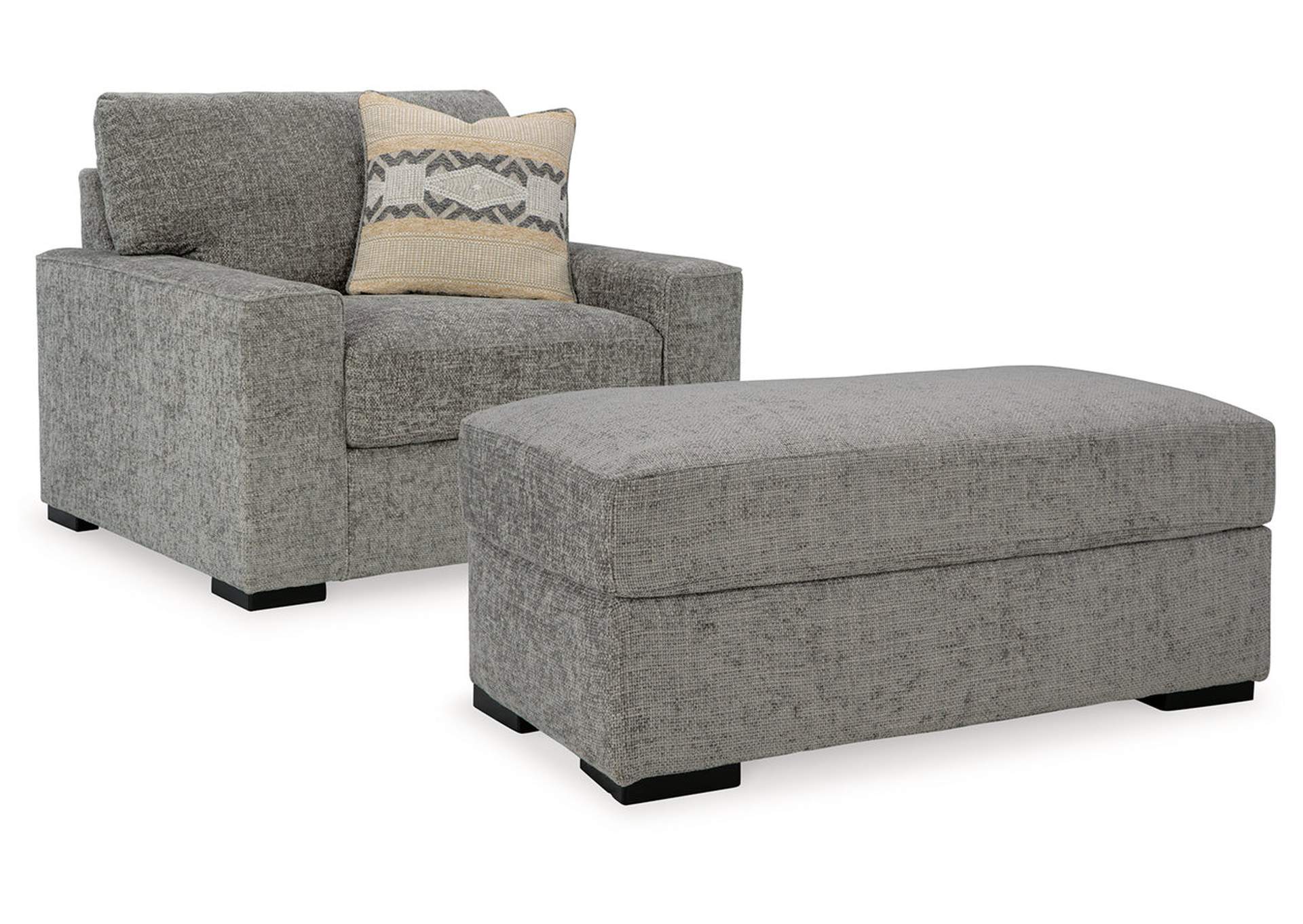 Dunmor Oversized Chair and Ottoman,Signature Design By Ashley