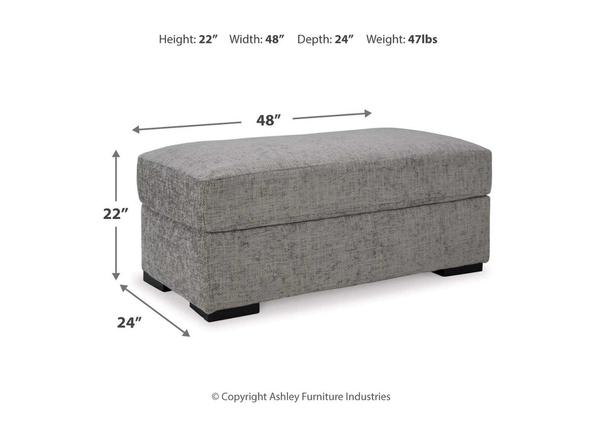 Dunmor Sofa, Loveseat, Oversized Chair and Ottoman,Signature Design By Ashley