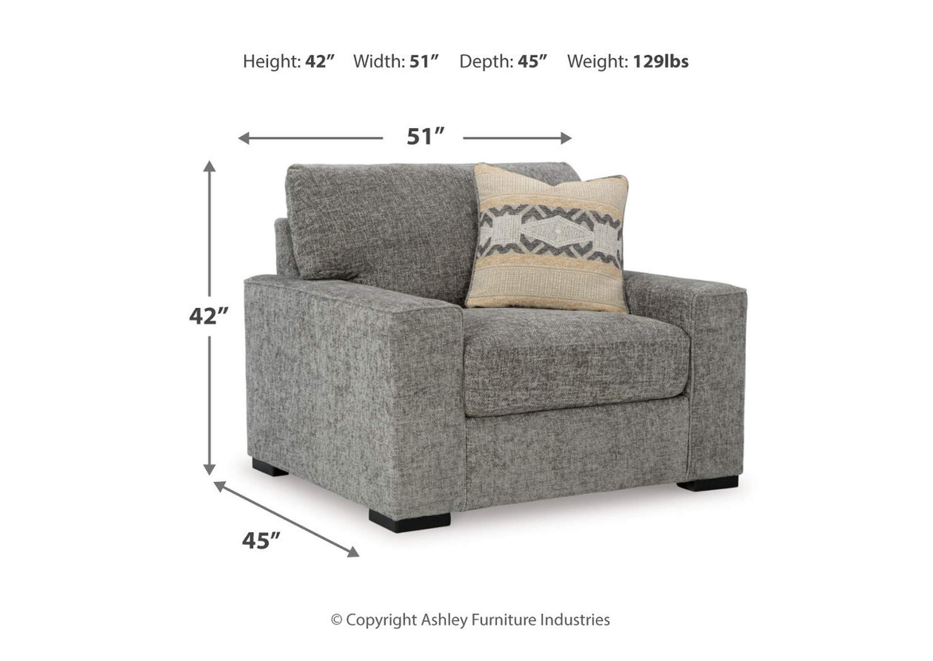 Dunmor Sofa, Loveseat, Oversized Chair and Ottoman,Signature Design By Ashley