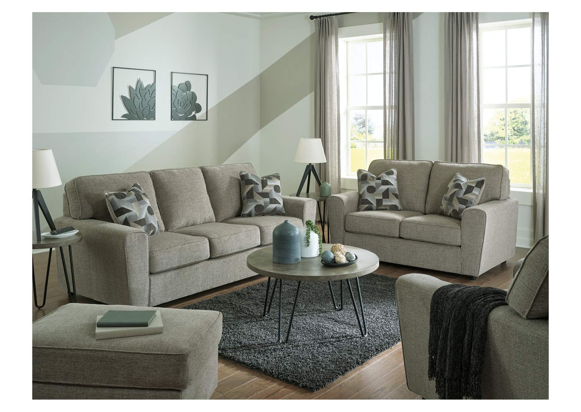 Cascilla Sofa, Loveseat, Chair and Ottoman,Signature Design By Ashley